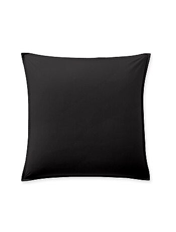 Taie d oreiller en percale de coton lavé