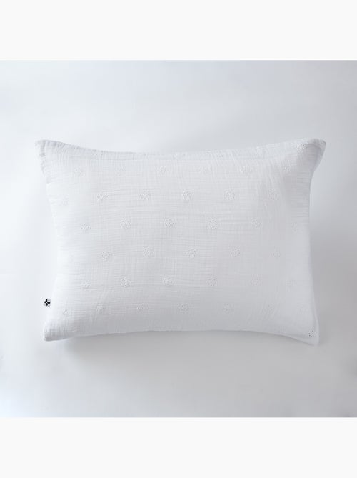 Taie d'oreiller Gaze Coton Gaia Bohos - Kiabi Taie d'oreiller Gaze Coton Gaia Bohos - Kiabi