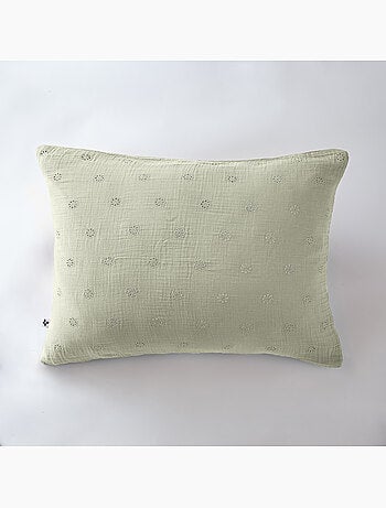 Taie d'oreiller Gaze Coton Gaia Bohos