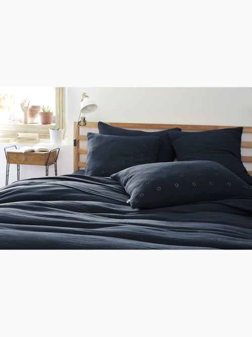 Taie d'oreiller Gaze Coton Gaia Bohos - Kiabi Taie d'oreiller Gaze Coton Gaia Bohos - Kiabi