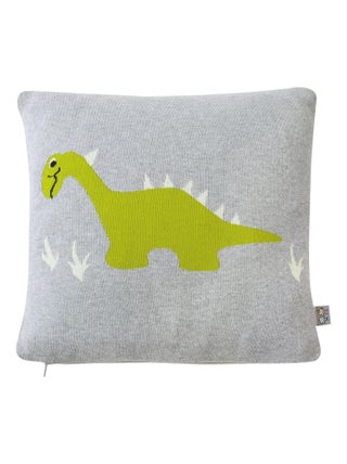 Taie de coussin en tricot de coton, DINO SEVIRA KIDS