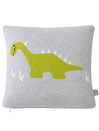 Taie de coussin tricoté, DINO SEVIRA KIDS