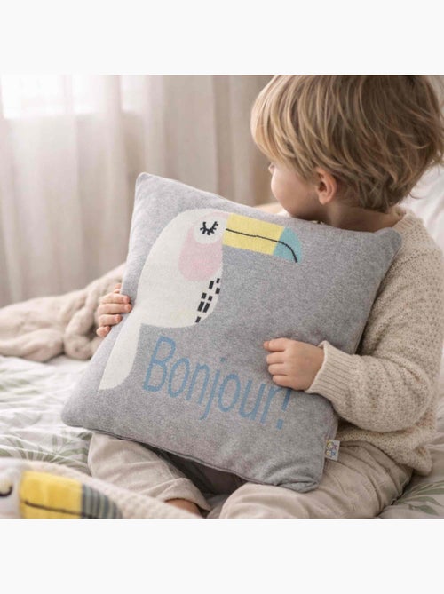 Taie de coussin  tricoté, TOUCAN SEVIRA KIDS - Kiabi