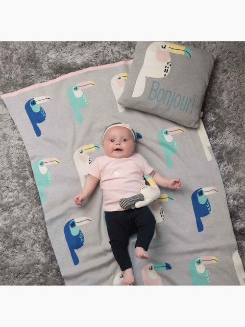 Taie de coussin  tricoté, TOUCAN SEVIRA KIDS - Kiabi