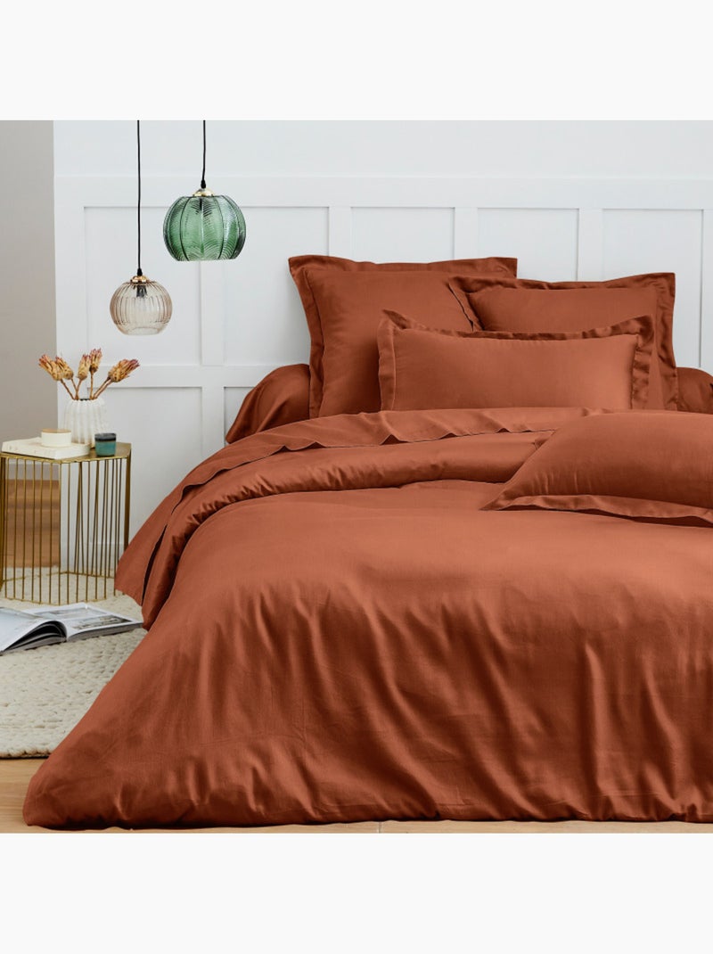 Taie de traversin - Coton Pur - 100 % Coton 57 Fils/cm² Rouge - Kiabi