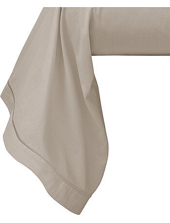 Taie de traversin - Coton Pur - 100% Percale de coton peigné
