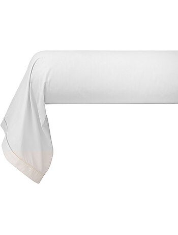 Taie de traversin - Coton Pur - 100% Percale de coton peigné