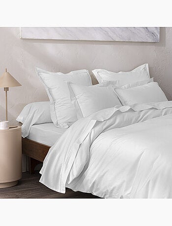 Taie de traversin - Coton Pur - 100% Percale de coton peigné