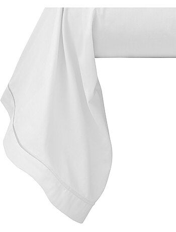 Taie de traversin - Coton Pur - 100% Percale de coton peigné