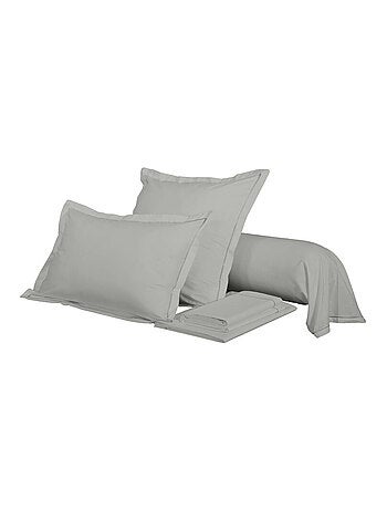 Taie de traversin - Coton Pur - 100% Percale de coton peigné