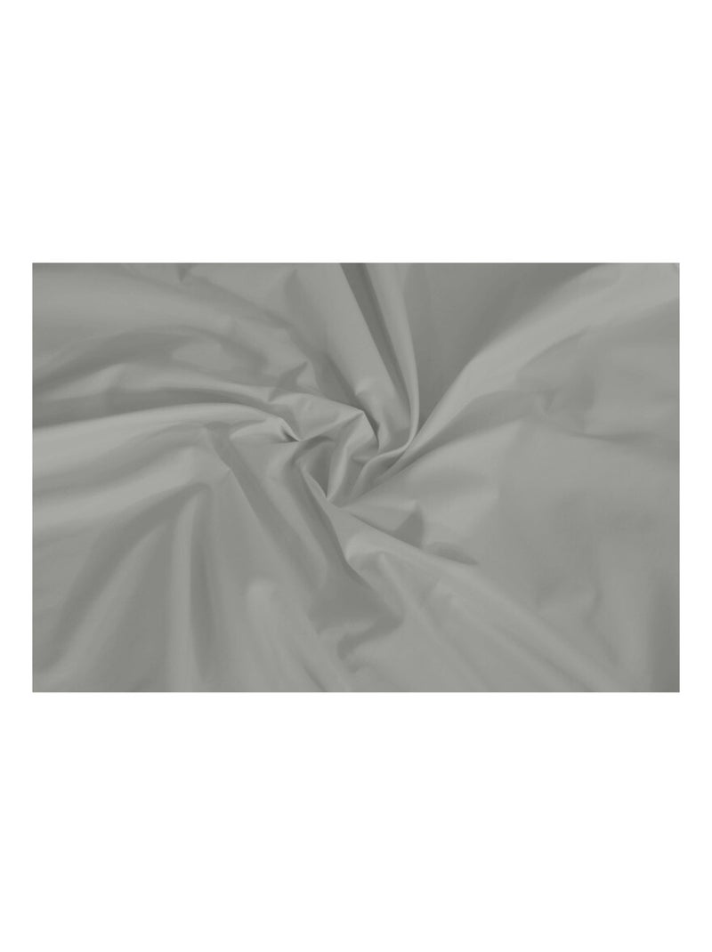 Taie de traversin - Coton Pur - 100% Percale de coton peigné Bleu ardoise - Kiabi