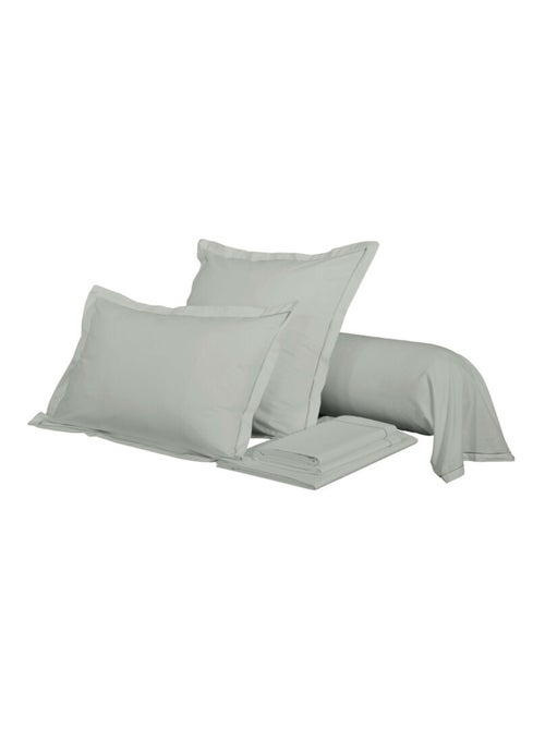 Taie de traversin - Coton Pur - 100% Percale de coton peigné - Kiabi Taie de traversin - Coton Pur - 100% Percale de coton peigné - Kiabi