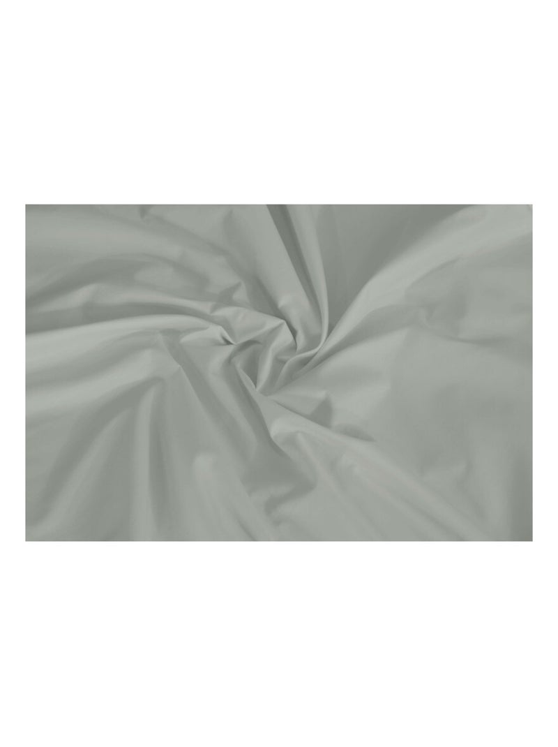 Taie de traversin - Coton Pur - 100% Percale de coton peigné Gris perle - Kiabi