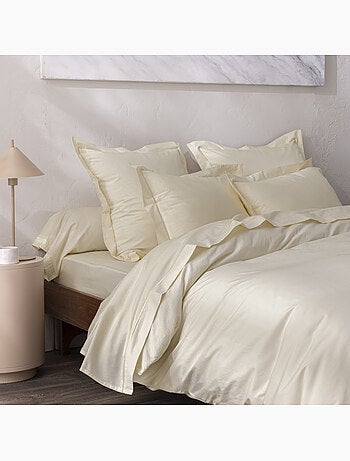 Taie de traversin - Coton Pur - 100% Percale de coton peigné