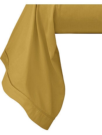 Taie de traversin - Coton Pur - 100% Percale de coton peigné