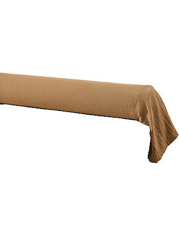 Taie de traversin - Double gaze de coton unie - Gaïa