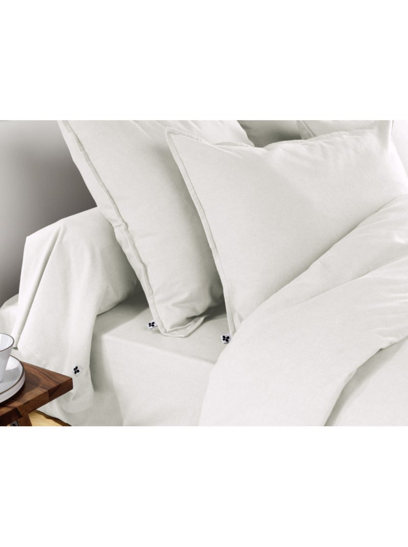 Taie de traversin - L'effet papillon - 100% Coton Blanc - Kiabi
