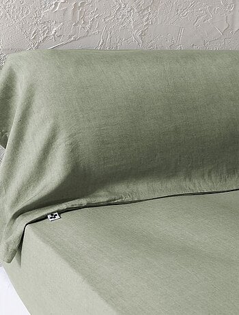 Taie de traversin - L'effet papillon - 100% Lyocell (Tencel lavé )