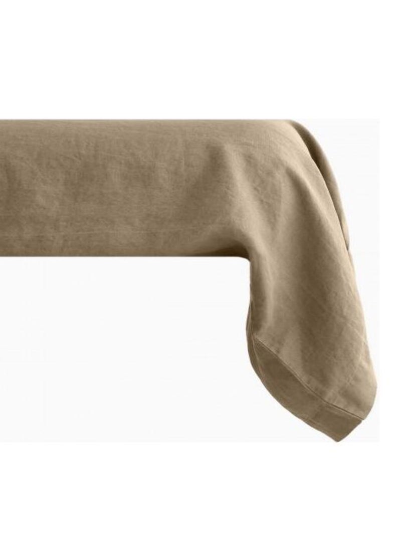 Taie de traversin - Vent du Sud - Pur Coton teint lavé 63 fils/cm² Blanc - Kiabi