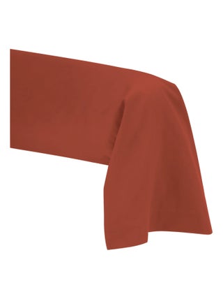 Taie de Traversin 45 x 185 cm -  Tomette - 100% coton 57 Fils
