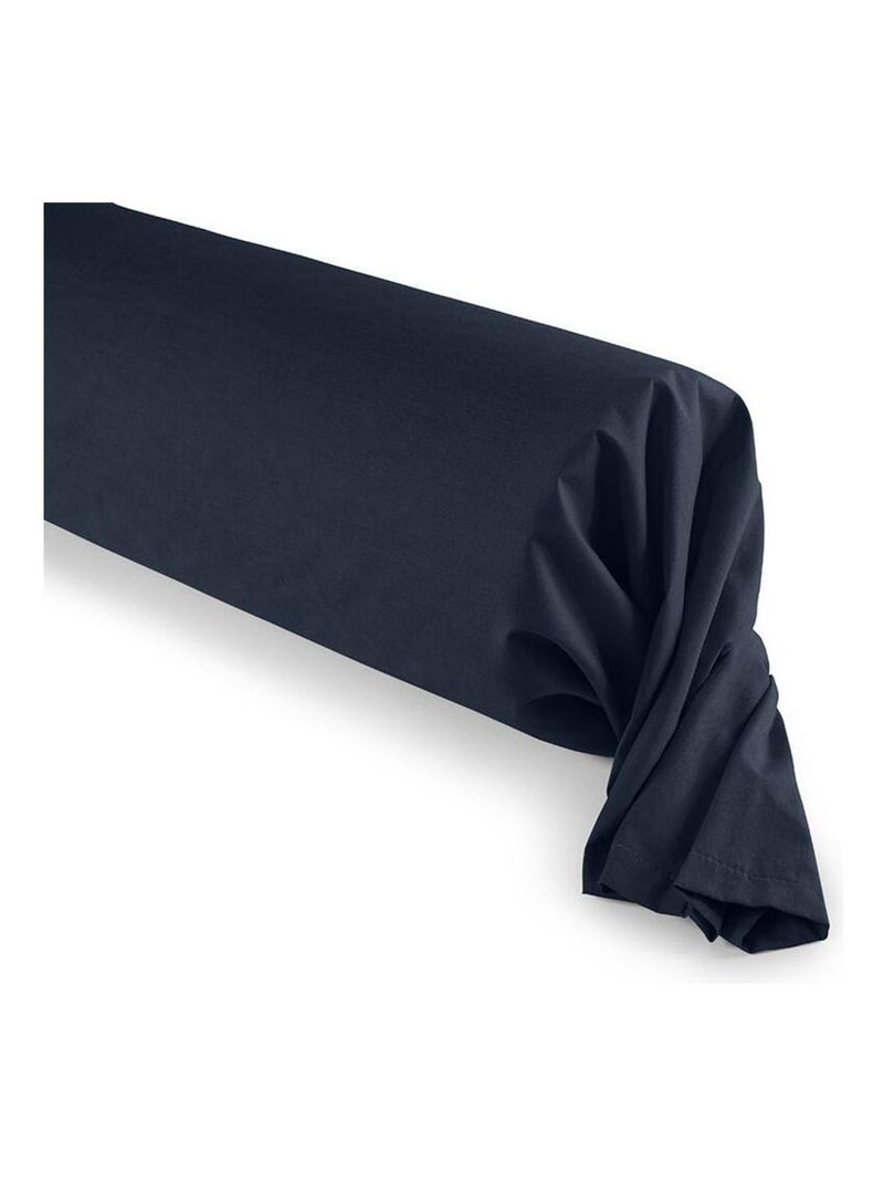 Taie de traversin 45 x 185 cm "Prémium" - Couleur: Prémium Bleu Nuit Bleu marine - Kiabi