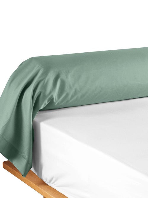Taie de traversin 85 x 185 cm Couleur emotion sauge - Kiabi Taie de traversin 85 x 185 cm Couleur emotion sauge - Kiabi