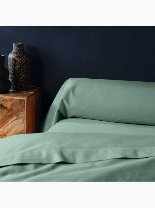 Taie de traversin 85 x 185 cm Couleur emotion sauge - Kiabi Taie de traversin 85 x 185 cm Couleur emotion sauge - Kiabi