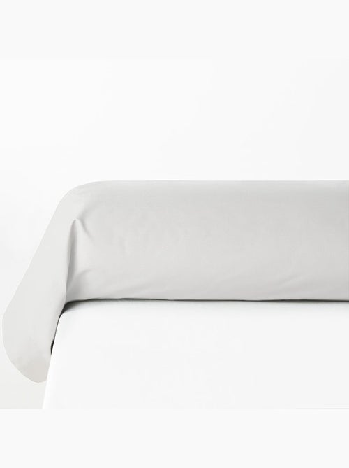 Taie de traversin 85 x 185 cm Horizon Blanc - Kiabi