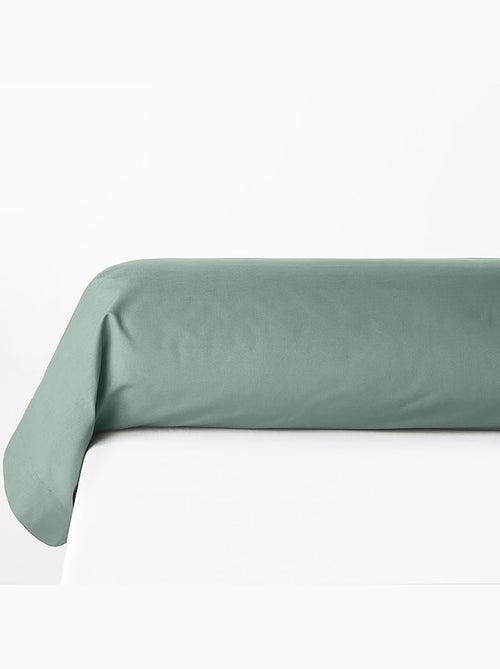 Taie de traversin 85 x 185 cm Horizon Celadon - Kiabi