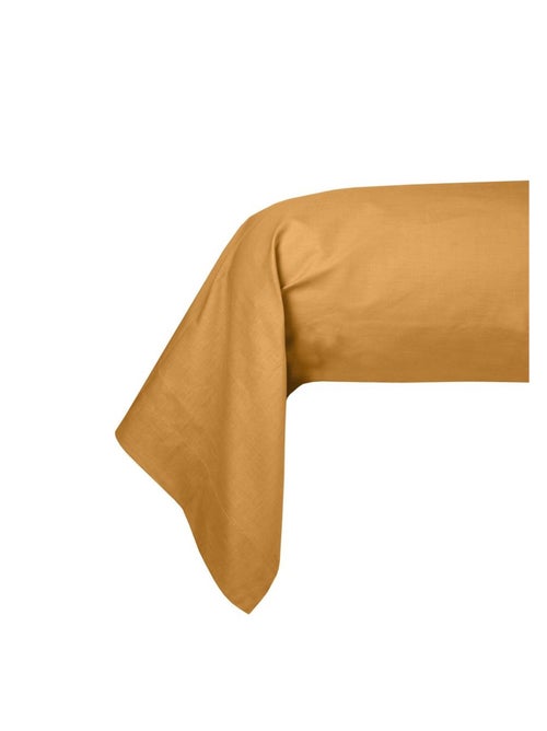 Taie de traversin 85 x 185 cm Horizon Ocre - Kiabi