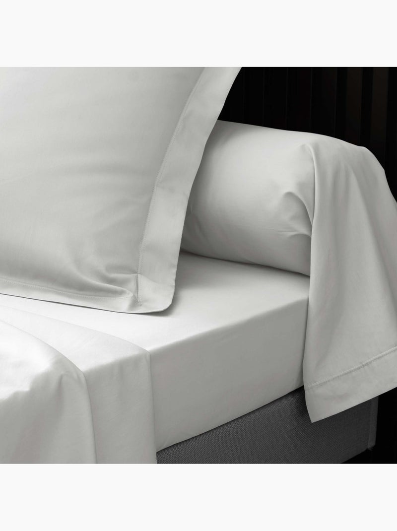 Taie de traversin 85 x 185 cm Percale de coton blanc Blanc - Kiabi
