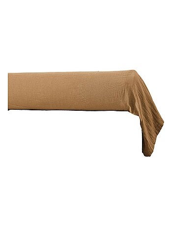 Taie de traversin 85x185 en double Gaze de coton