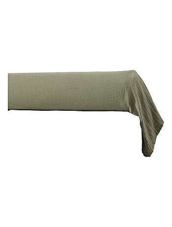 Taie de traversin 85x185 en double Gaze de coton