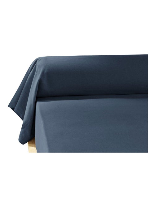 Taie de Traversin 85x185 en Flanelle de Coton - Kiabi