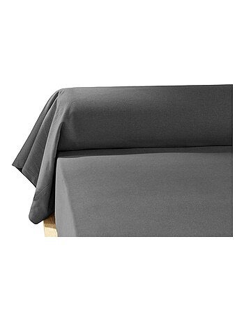 Taie de Traversin 85x185 en Flanelle de Coton