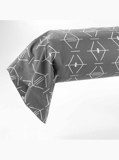 Taie de traversin Aris geometrix - Kiabi