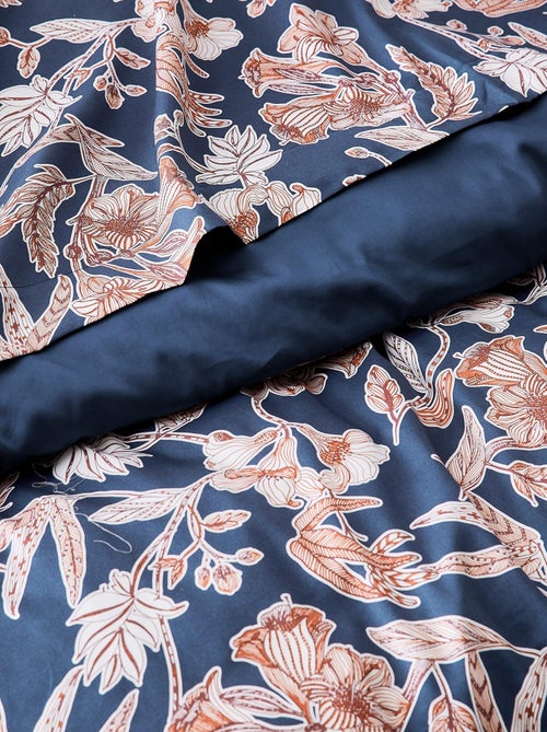 taie de traversin BOTANIC Nuit - Kiabi