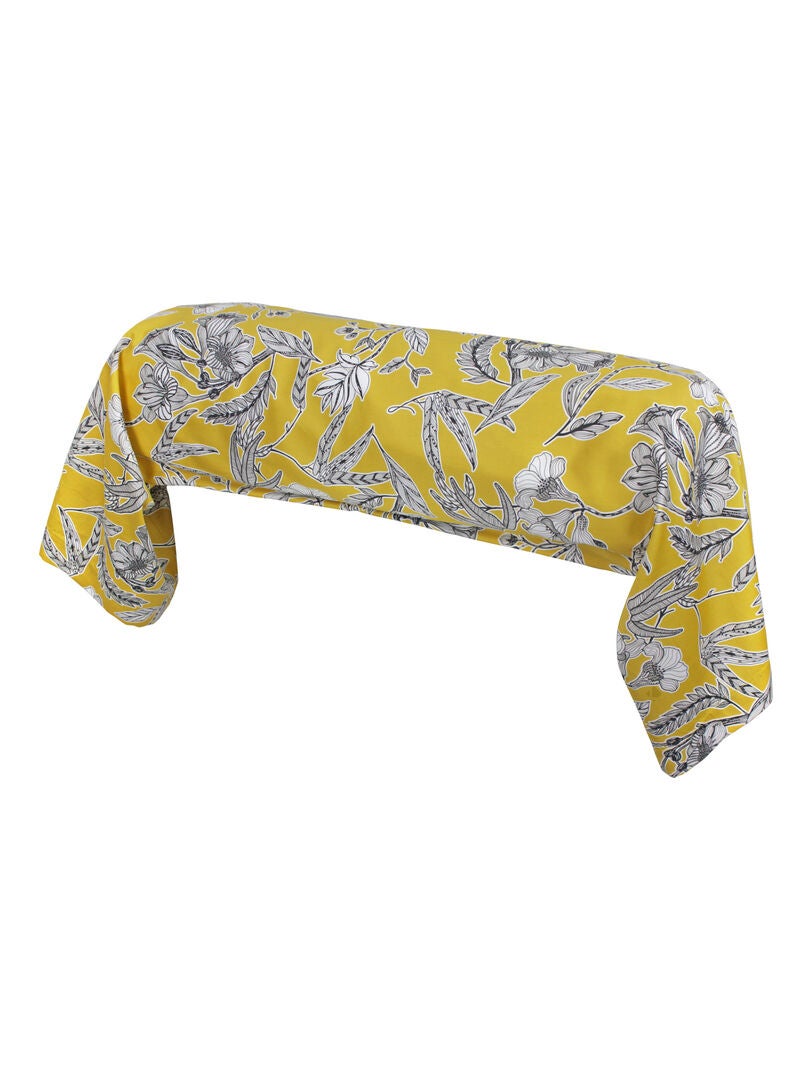Housse Pour Traversin 160 Cm - 100% Coton Français - Lavable 95° - Anti-Allergène - Blanc