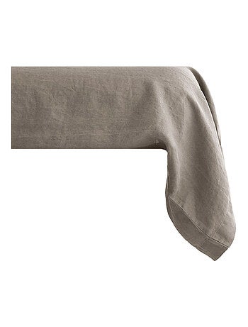 Taie de traversin coton lavé PALACE