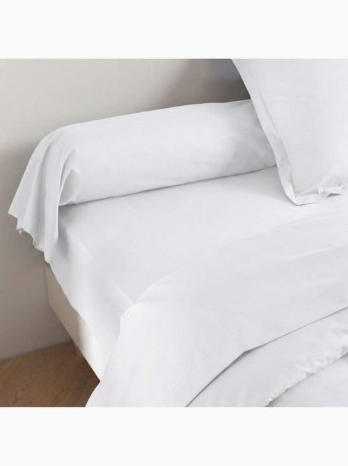Taie de traversin coton percale - Kiabi