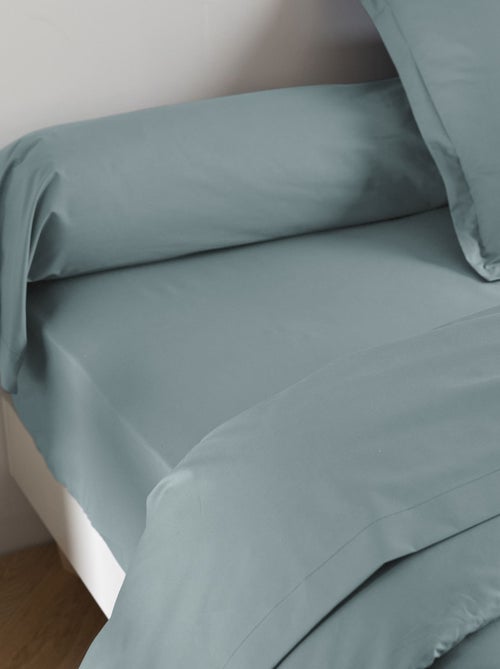 Taie de traversin coton percale - Kiabi