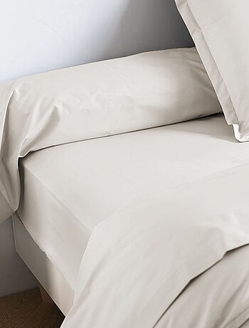 Taie de traversin coton percale