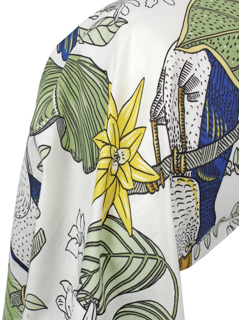 Taie de traversin coton TOCO Vert - Kiabi