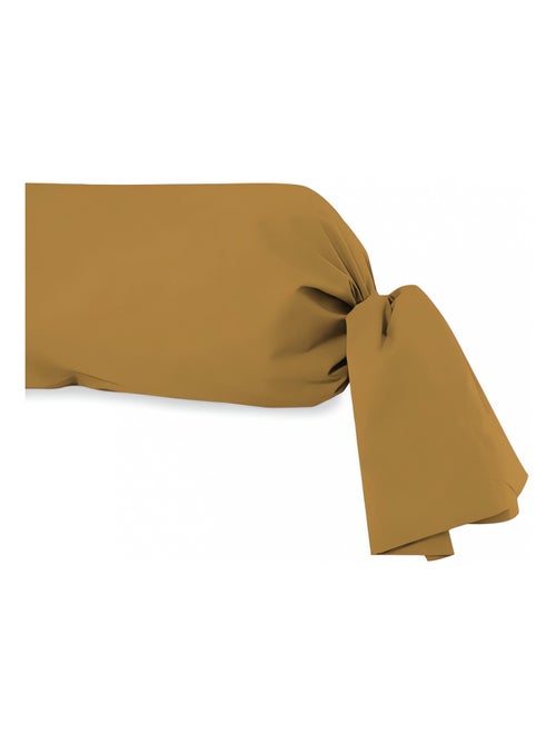 Taie de traversin en coton 57 fils UNI, par Soleil d'Ocre - Kiabi
