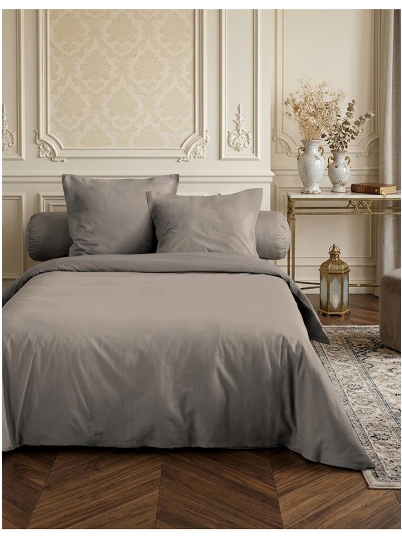 Taie de traversin en coton Eden Beige clair - Kiabi