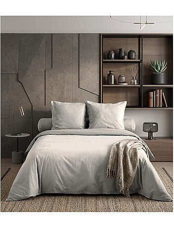 Taie de traversin en coton Eden