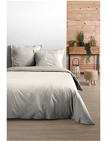 Taie de traversin en coton Eden