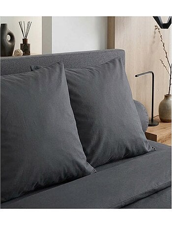 Taie de traversin en coton Eden