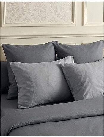 Taie de traversin en coton Eden