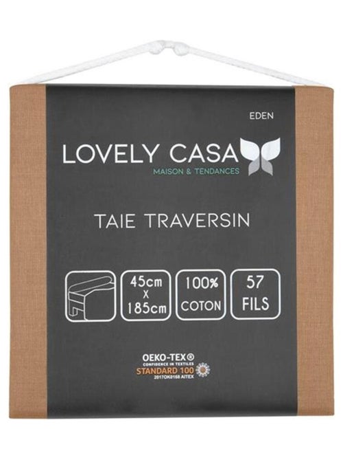 Taie de traversin en coton - Kiabi